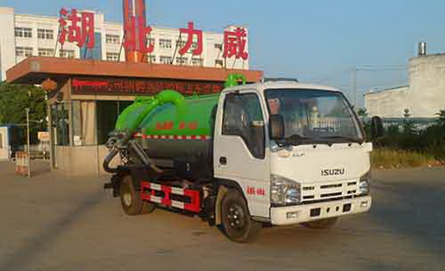 慶鈴五十鈴國(guó)五藍(lán)牌真空吸污車